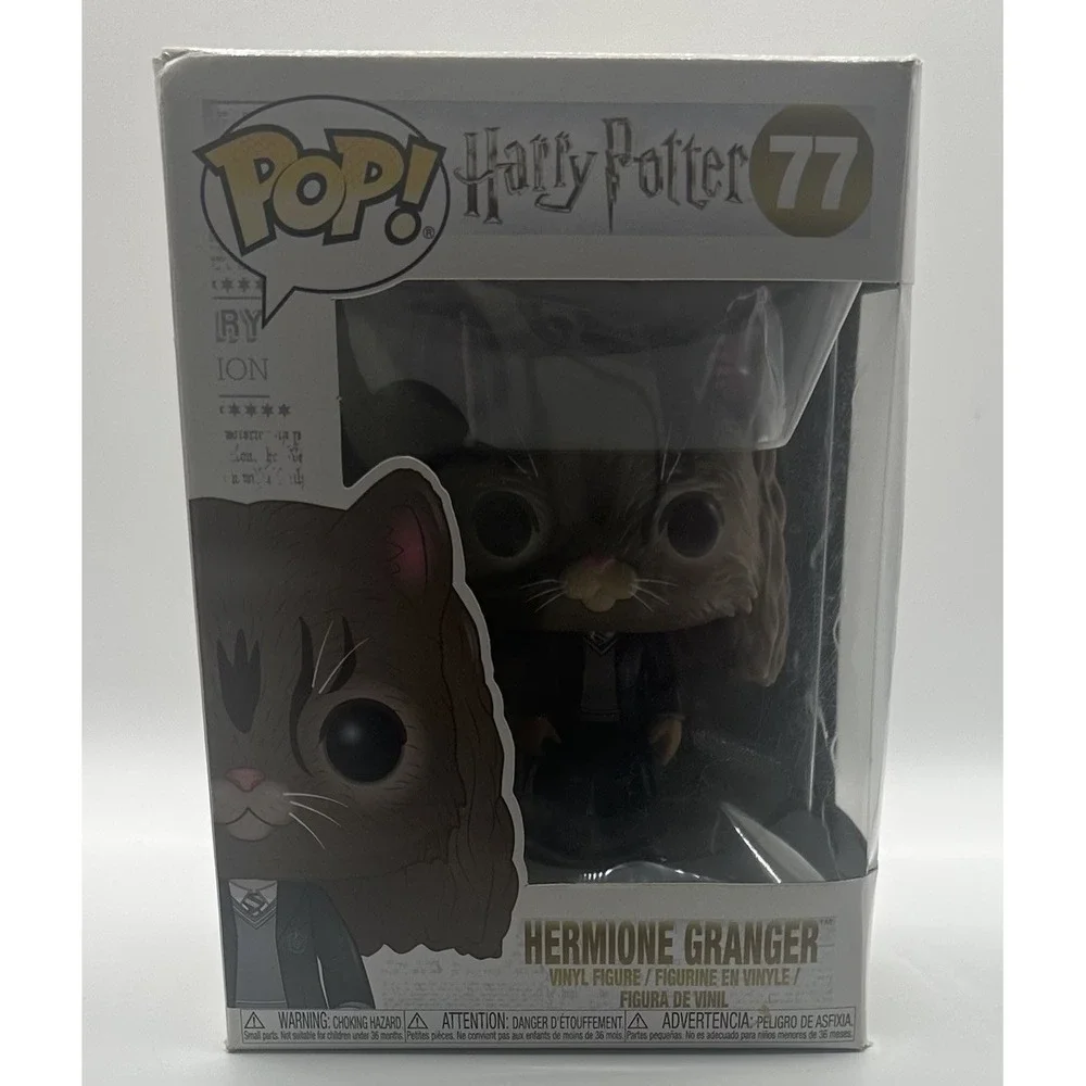 FUNKO POP! HARRY POTTER HERMIONE GRANGER AS CAT #77 VINYL FIGURE NEW
